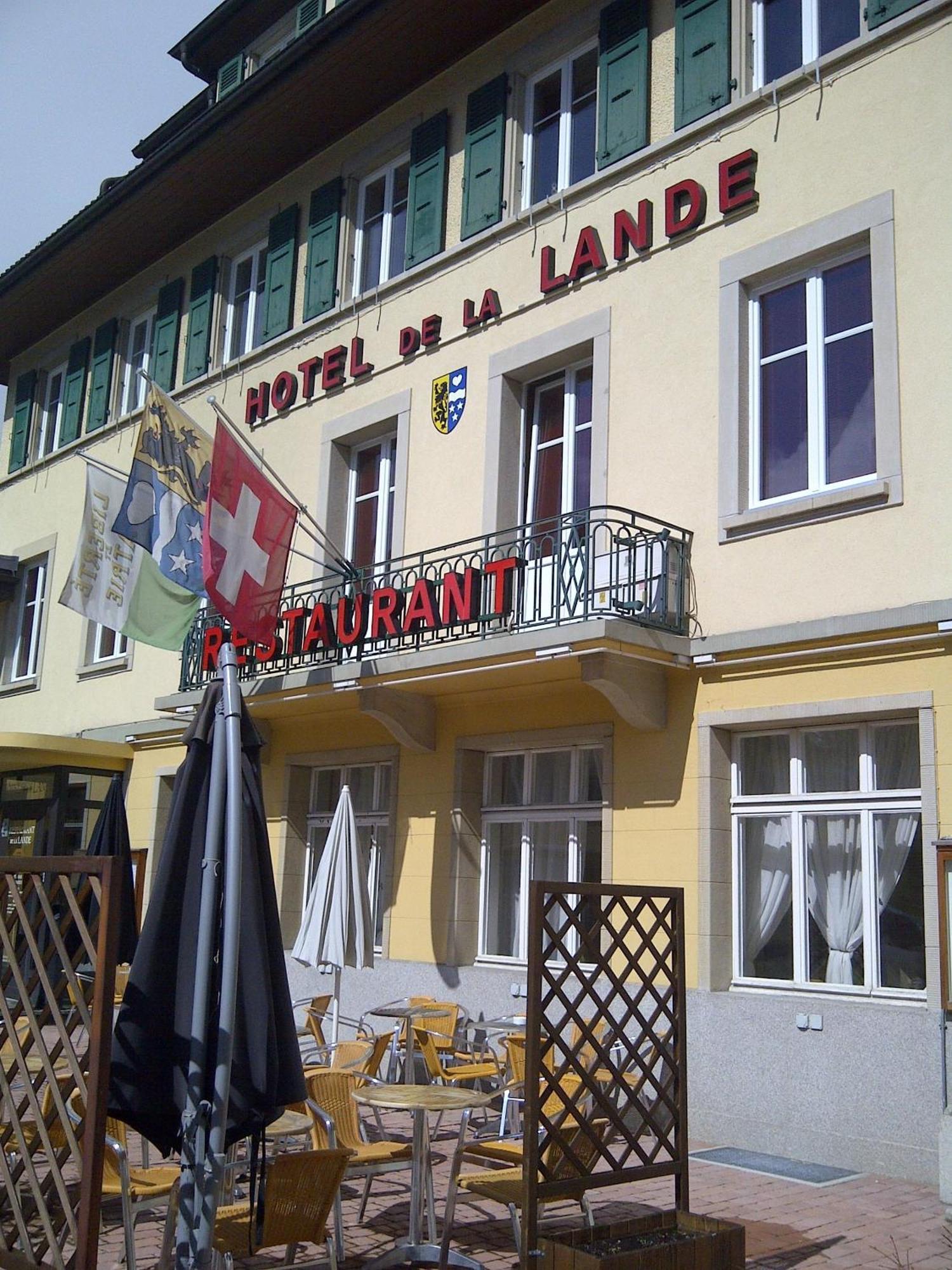 Hotel De La Lande Ле-Брасю Экстерьер фото