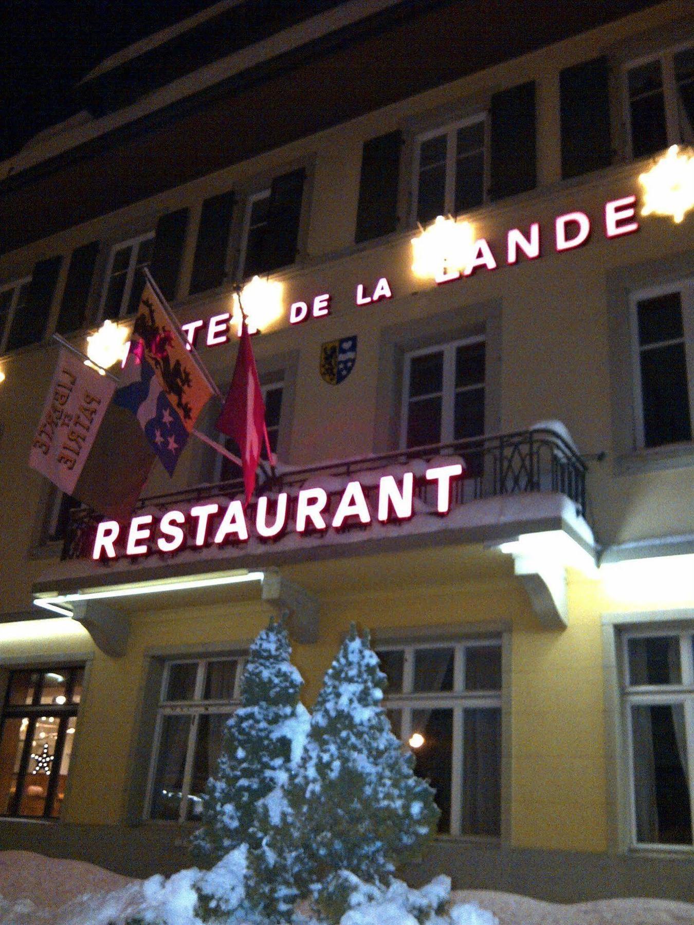 Hotel De La Lande Ле-Брасю Экстерьер фото